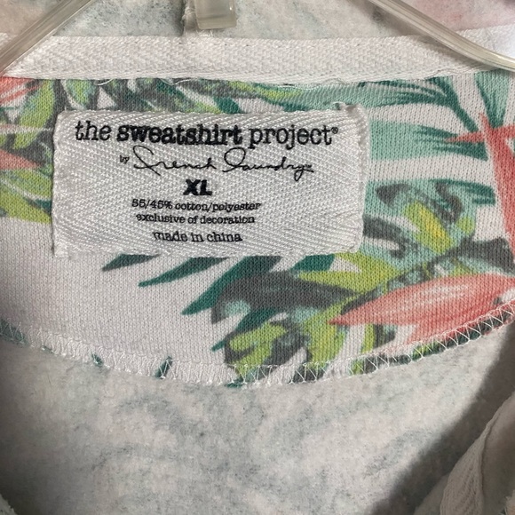 Sweatshirt/hoodie by the Sweatshirt Project for French Laundry. Size XL - Picture 4 of 6